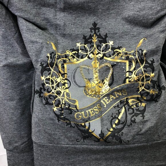 GUESS ZIP HOODIE & STRAIGHT‎ LEG SWEAT PANTS SET   Sm NWT - Picture 10 of 13